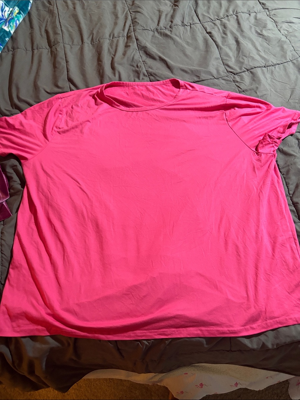 Bright Pink Short-Sleeve Tee
